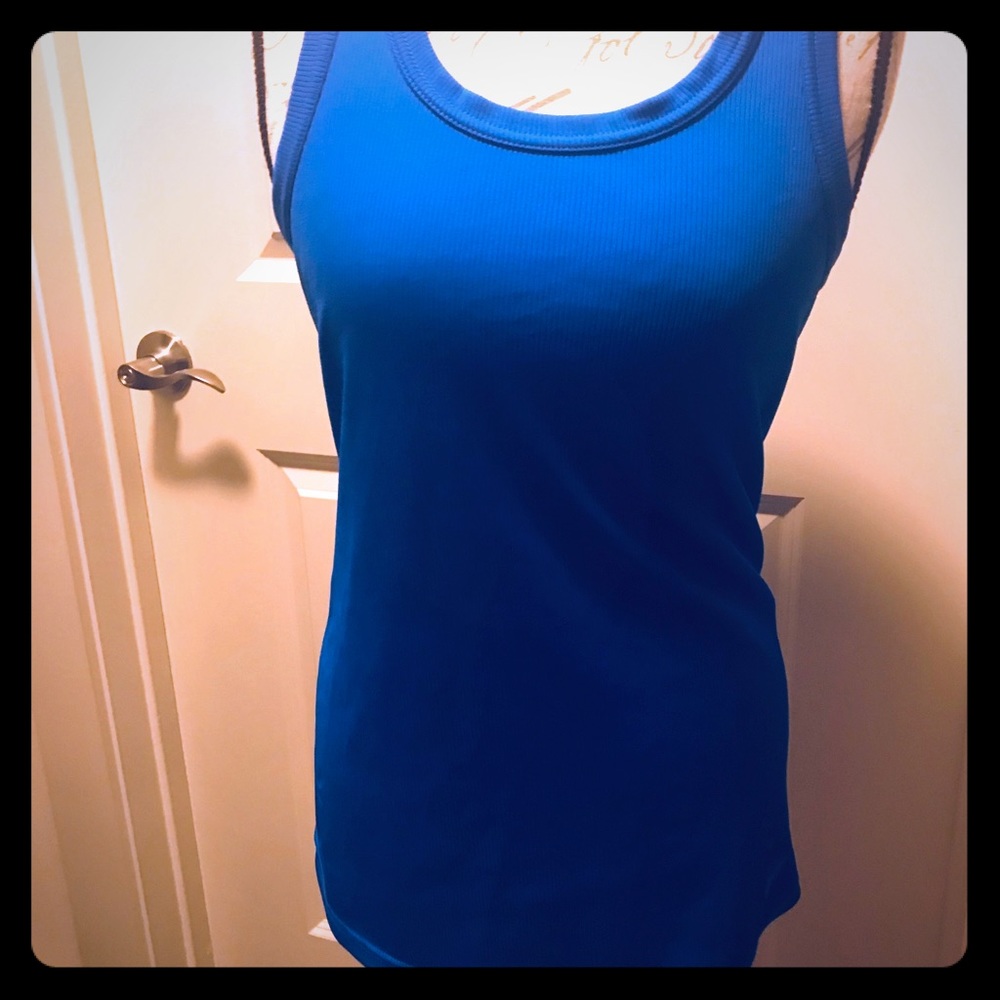 Nike Dri Fit Workout Royal Blue Tank top! Workout!